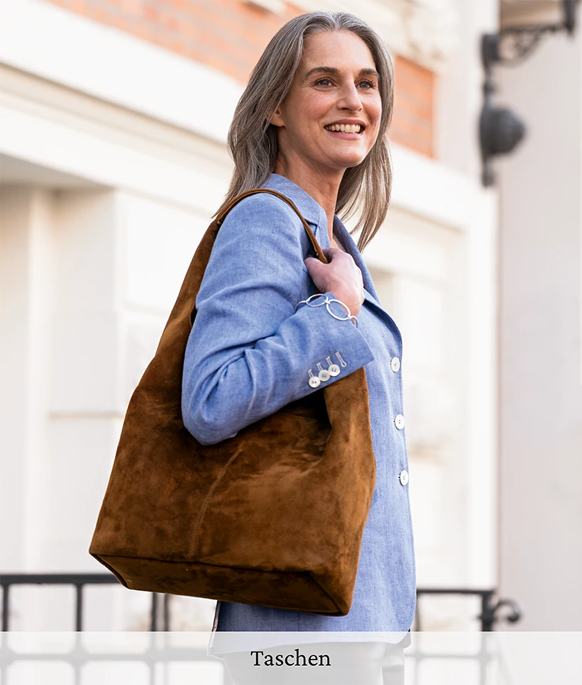 Taschen Taschen Handtasche aus Ziegenleder
